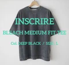 INSCRIRE / BLEACH MEDIUM FIT TEE / サイズL