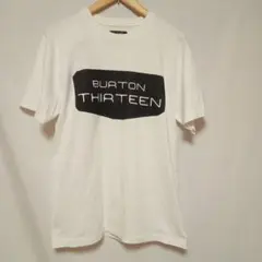 BURTON THIRTEEN XL ホワイト Tシャツ