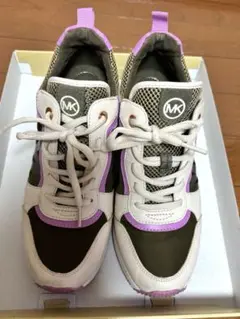 MICHAEL KORS　オリーブマルチスニーカー