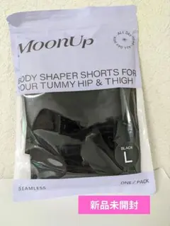 新品未開封❤MoonUp ボディシェイパーショーツ ブラック L