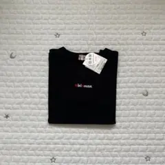 新品未使用　ミキハウス　長袖　Tシャツ　黒　　110