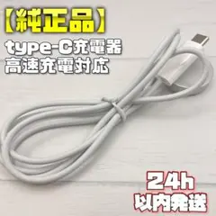 【純正品】高速充電対応 UCB-C 充電ケーブル A2515