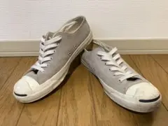コンバース ジャックパーセルConverseグレー ローカットスニーカー25cm