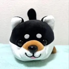 しろまる様 はっぴーまめしば　特賞くじぬいぐるみ　柴犬　黒柴　豆柴 しろまる様 はっぴーまめしば特賞くじぬいぐるみ柴犬黒柴豆柴