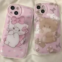 【新品未使用】mikkoクマソフトケース　iPhone15promax