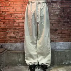USA古着 70s スノーカモパンツ ミリタリー スウェーデン軍 ワイド