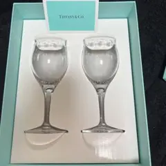 ティファニー ワイングラス ペアセット