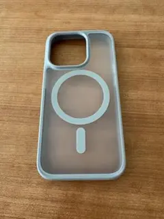 TORRAS iPhone15pro ケース 半透明 マグネット搭載 耐衝撃