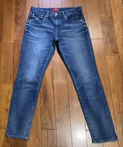 RED CARD レッドカード ストレッチ テーパードデニムパンツ サイズ25