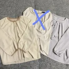 美品　パーフェクトスーツカンパニー　七分袖ブラウスS2点セット