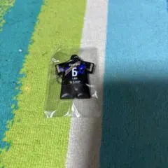 ガンバ大阪　ネタラヴィ　岸本武流　ガンバエキスポユニ型ラバーキーチェーン