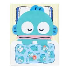 寝ている魚のキャラクターメモ用紙 A5サイズ