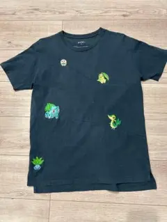 グラニフ　ポケモン　草タイプ刺繍Tシャツ SSサイズ