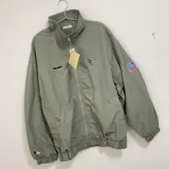 Perushu × MLB スタンドネックナイロンブルゾン57