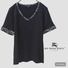 BURBERRY LONDON バーバリーロンドン 半袖 ノバチェック 絹シルク