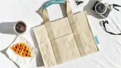 非売品　大韓航空　ヘリンボーンピクニックエコバッグ