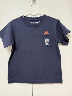 新品UNIQLOドラえもん ポケット付き Tシャツ 100cm