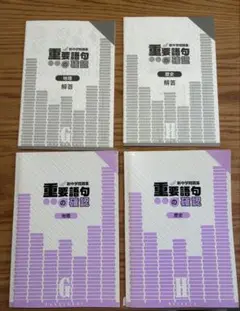 新中学問題集　重要語句の確認　地理＆歴史