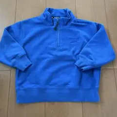 Reebok ハーフジップ トレーナー 青110