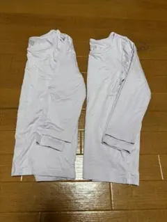ユニクロ　ヒートテック　120 ラベンダー色　2着
