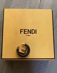 fendi 片耳ピアス レザー