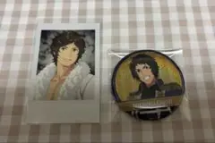 円城寺道流　缶バッジ&カードセット