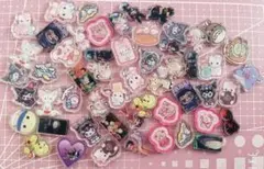 アクリルパーツ ごちゃ混ぜ 約70個