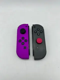 ジョイコン 純正 パープル　グレー 左右セット　LR joycon