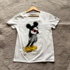 【USED】MAXSIX 3Dミッキー Tシャツ