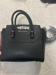 JILL by JILL STUART ブラックショルダーバッグ