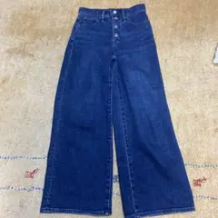 GAP ハイライズワイドレッグデニム