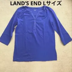 LAND'S END 七分袖 Tシャツ