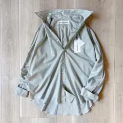 【新品】23ss シンゾーン SHINZONEシアーダディーシャツ RS グレー