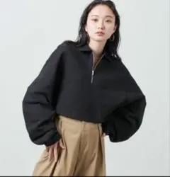 ハーフジップ スウェット　マルゥユナイテッドアローズ