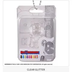 【匿名配送】【BE＠RBRICK】CLEAR GLITTER（1個）