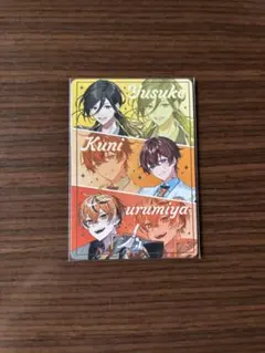 VOISINGチップス3 カード　悠佑　くに　うるみや
