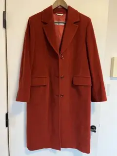 マックスマーラ Max Mara チェスターコート ウール アンゴラ 38