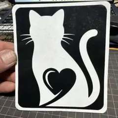 猫ステッカー