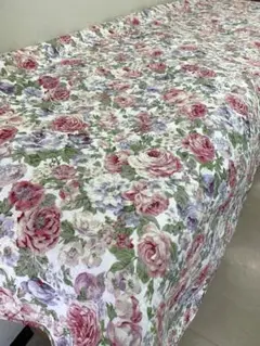 パステルローズ　キルティングマルチカバー　190×240cm