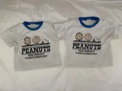 PEANUTS スヌーピTシャツ 2枚セット80cm90cm