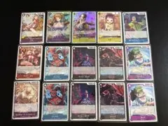 ワンピースカードゲーム　ザベスト2 新規カード　ナミ　ほか