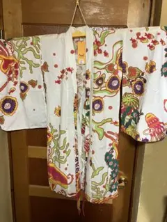 新品未着用キッズ浴衣 110サイズカラフル海の中　アミナ