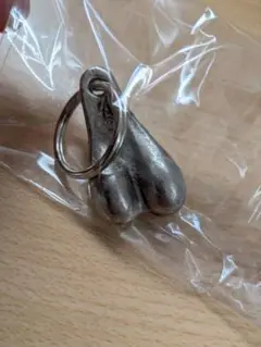 415closeing ブルズボール キーホルダー 睾丸 シルバー