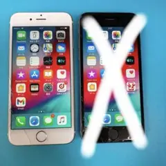 訳ありドコモiPhone6 1632GB2台セット普通に使えるバッテ91%83%