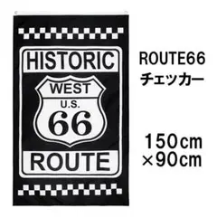 fg-0703　フラッグ　ルート66　アメリカ　USA　旗　150×90 cm
