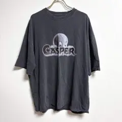 ✨綿100％✨ Casper キャスパー L Tシャツ プリント キャラ グレー