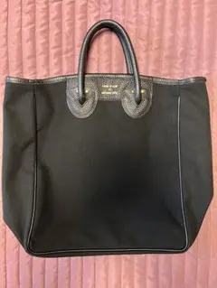 YOUNG & OLSEN バッグ 黒 キャンバス