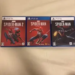 ps4,ps5 マーベルスパイダーマン　3点セット