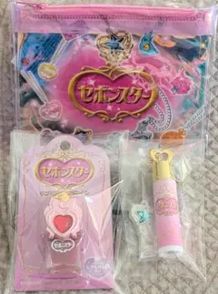 セボンスター ネイル•リップクリーム•ポーチ ３点セット