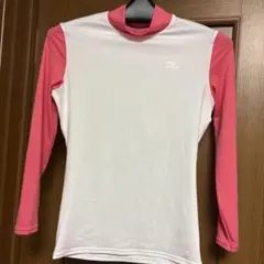 Mizuno 長袖トップス ホワイト/ピンク